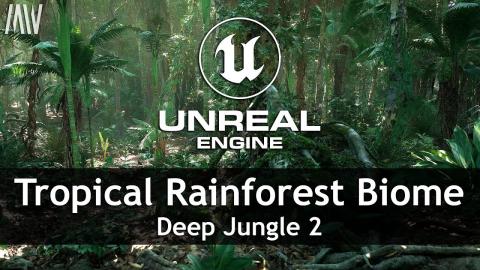 MAWI Tropical Rainforest | Unreal Engine 5.2 | Deep Jungle 2 #unrealengine #UE5 #gamedev