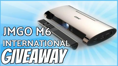 World Wide GIVEAWAY - JMGO M6 Portable DLP Projector Review - Best Compact Projector 2018?