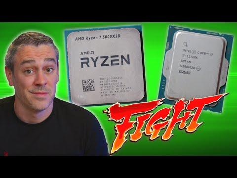 Ryzen 7 5800X3D Vs Core i7 12700K - 20 Game Benchmark!