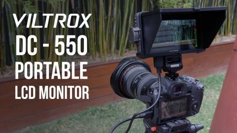 Viltrox DC 550 portable LCD monitor | Unboxing and Review