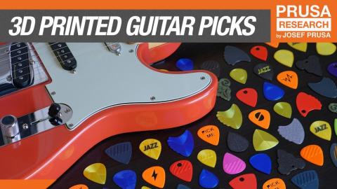 Does a 3D printed guitar pick suck? (spoiler, it’s actually awesome)