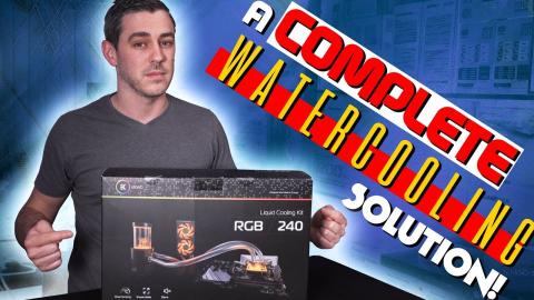 Water Cooling Simplified? - [EK RGB 240 Liquid Cooling Kit]