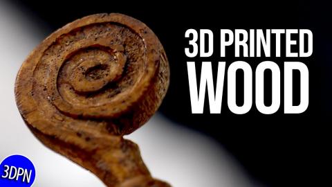 3D Printing WOOD & STONE with Massivit 3D!