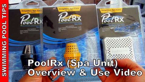 PoolRx Spa Unit for Crystal Clear Water, Algae Free Water and Use Less Chlorine Each Week!
