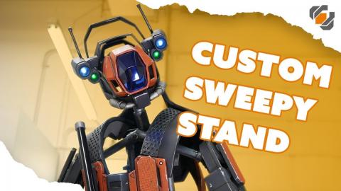 Custom Mannequin Display - Sweeper Bot Costume