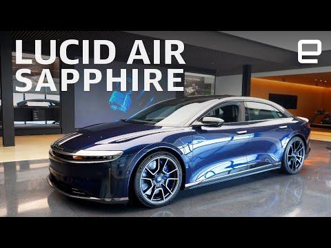 Lucid unveils the Sapphire performance brand with 1,200 horsepower