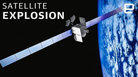 A DirecTV satellite is at risk of explosion due to battery issues