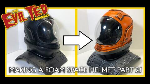 Making a Foam Space Helmet Part 2