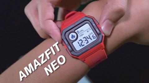 Casio Retro? Unboxing Amazfit Neo Smart Watch