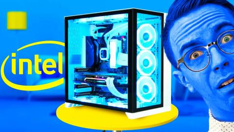 the BLUEST Gaming PC