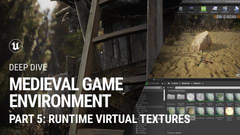 Runtime Virtual Textures: Medieval Game Environment extended tutorial