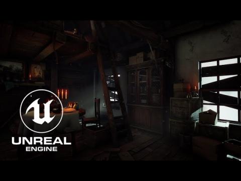 Old Wooden Cottage - Unreal Engine 4