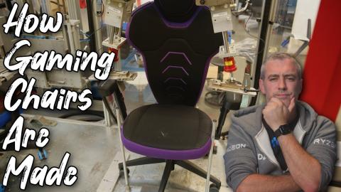 The Secrets About How Gaming Chairs Are Made! | Backforce Factory Tour!