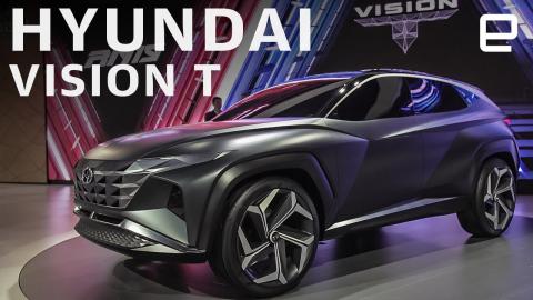 Hyundai Vision T Concept: Hyundai gets edgy