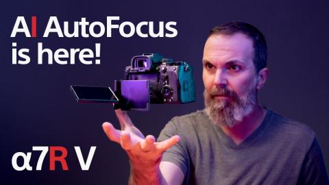 Sony A7R V - AI AutoFocus Beast!