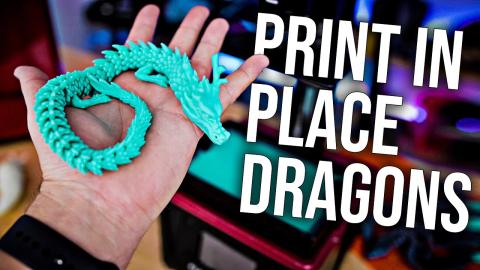 How to Resin 3D Print Articulating Dragons