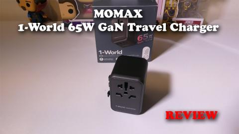 MOMAX 1-World 65W GaN Travel Charger REVIEW