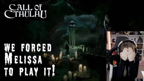Call of Cthulu PC Gameplay Video - Melissa was PETRIFIED!