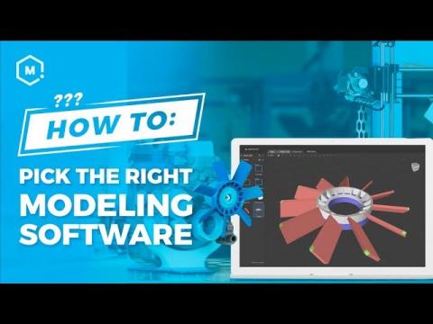 How To Pick the Right Modeling Software // 3D Printing Software