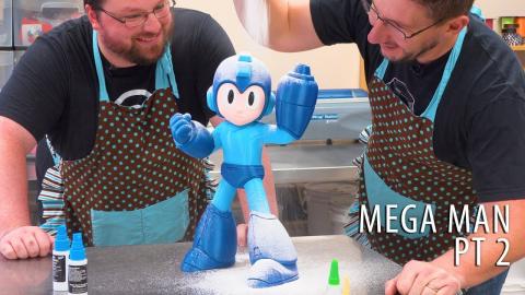 3D Printing Mega Man - Bakery Assembly Process ENGAGE (w/ Chaos Coretech)