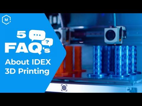 5 Frequently Asked Questions About Independent Dual Extrusion (IDEX) 3D Printers Answered