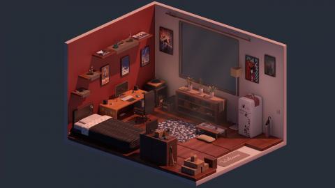 Timelapse | Comfy Room