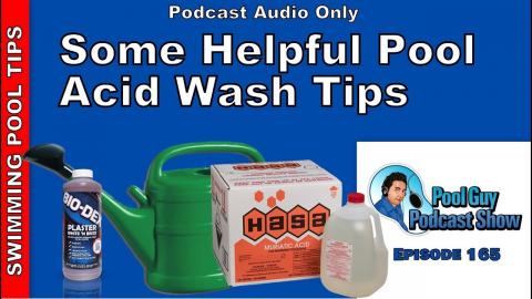 Swimming Pool Acid Wash Tips