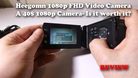 Heegomn Full HD 1080p Video Camera - 40$ Is It Worth It?