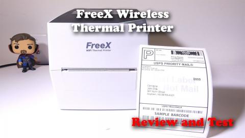 FreeX WiFi Thermal Printer Review and Setup