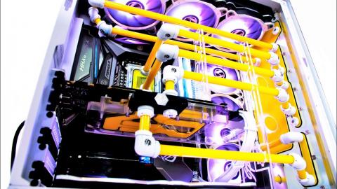 $3000 WATER COOLED GAMING PC - TIME LAPSE BUILD Lian Li O11 Dynamic