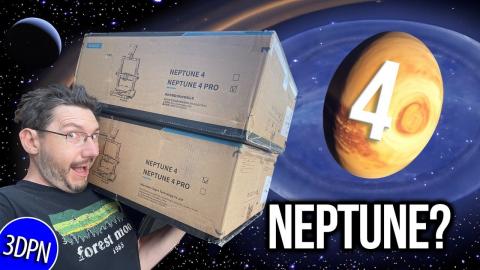 NEPTUNE 4 + 4 PRO // Live Unbox and First Prints!