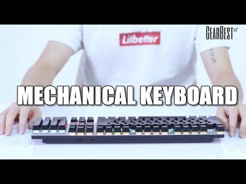 Wireless Gaming Mechanical Keyboard - GearBest