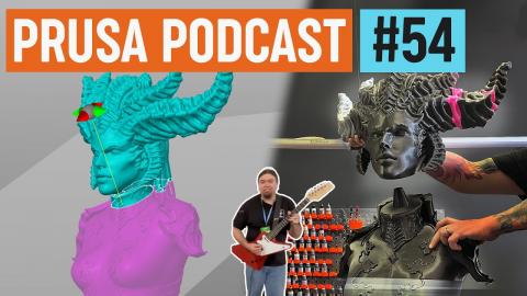 Prusa 3D Printing Podcast #54 - PrusaSlicer 2.6, Chris Riley, our in-house maker David and more!