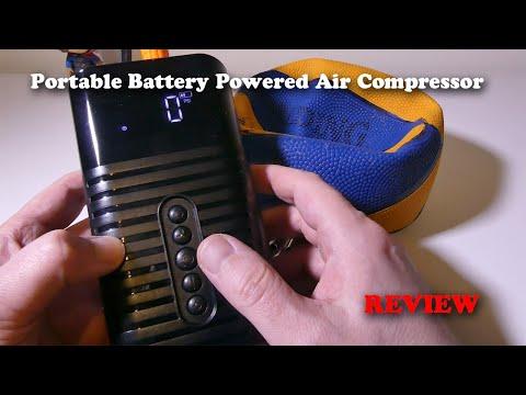 Portable Battery Powered Air Compressor REVIEW