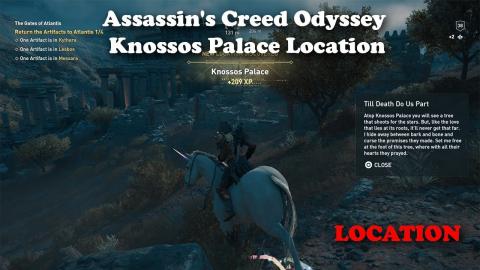 Assassin's Creed Odyssey - Knossos Palace Location