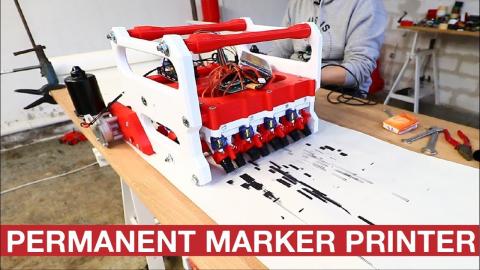 PERMANENT MARKER PRINTER - FIRST PRINTS