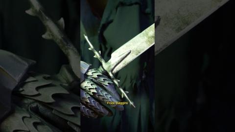 Nazgul Sword - Made from Wood! #lotr