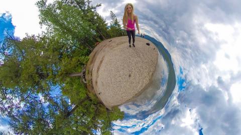 How to shoot TINY PLANET videos!