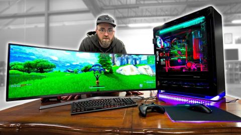 Fortnite on an INSANE $20,000 Gaming PC
