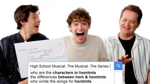 High School Musical: The Musical: The Series Cast Answer the Web's Most Searched Questions | WIRED