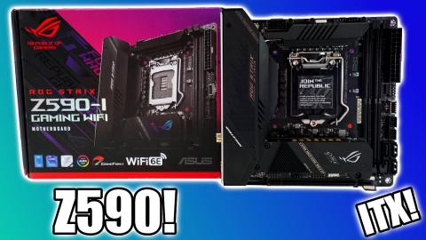 ASUS ROG STRIX Z590-I Gaming WiFi Preview!