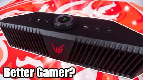 This Gaming Speaker actually improves your game play..? - LG UltraGear GP9