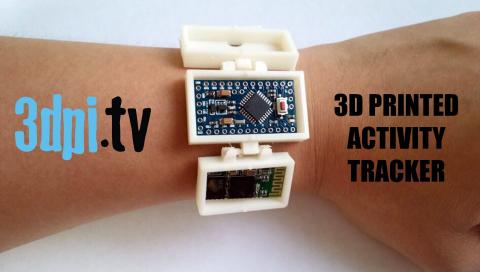 3D Print Your Own Wearable Activity Tracker