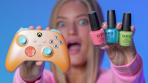 A surprising Xbox Controller Collab! Xbox x OPI