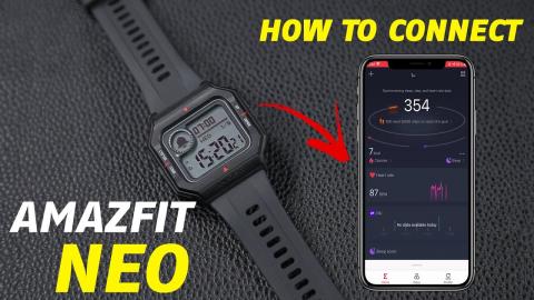 Best Worth Buying Retro Amazifit Neo Reivew & How to Connect