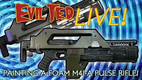 Evil Ted Live: Painting Pulse Rifle