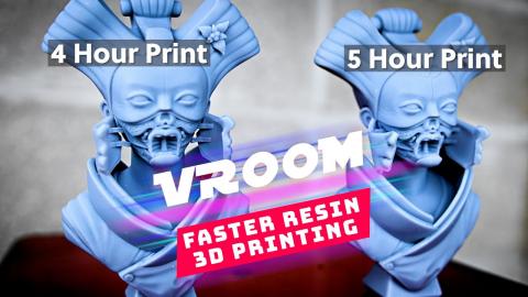 Vroom - Faster Resin 3D Printing - How To