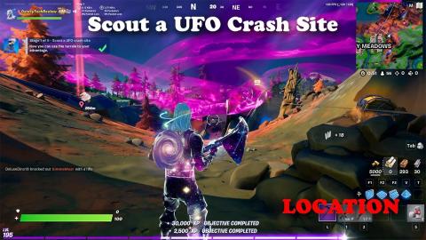 Scout a UFO Crash Site LOCATION