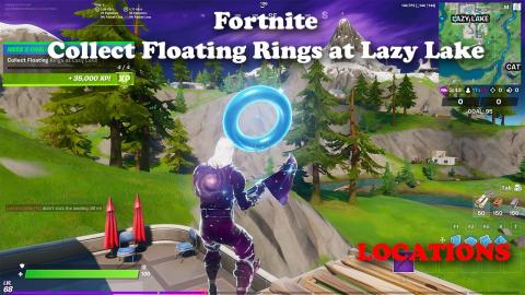 Collect Floating Rings at Lazy Lake - LOCATIONS