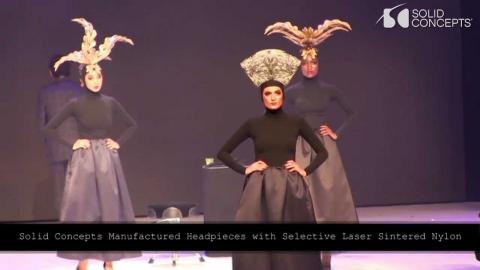 3D Printing Takes on the Catwalk at AVEDA Congress 2013